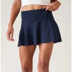 Athleta Ace Tennis Skort 15.5 Women's Medium Navy